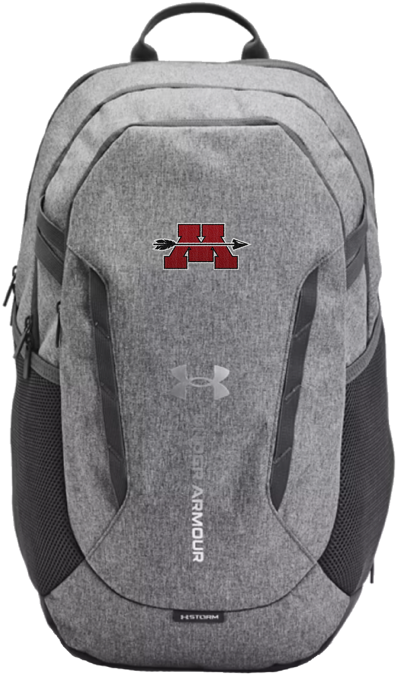 Mercer Arrows UA Hustle 6.0 Team Backpack