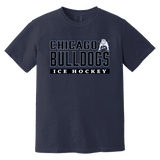 Chicago Bulldogs Heavyweight Ring Spun Tee