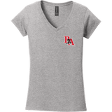 Benet Hockey Softstyle Ladies Fit V-Neck T-Shirt