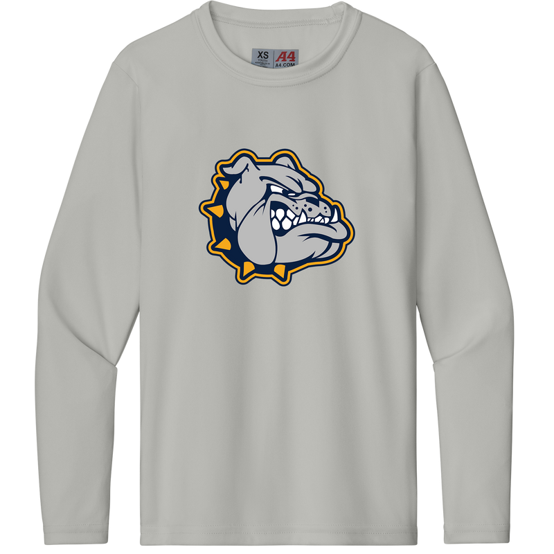Chelsea Bulldogs Youth Cooling Performance Long Sleeve Tee