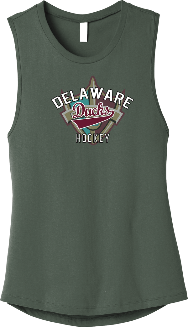 Delaware Ducks Womens Jersey Muscle Tank