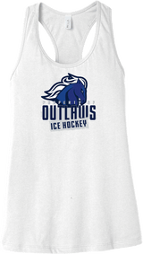 Brandywine Outlaws Womens Jersey Racerback Tank