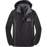 Dupage Black Bears Colorblock 3-in-1 Jacket