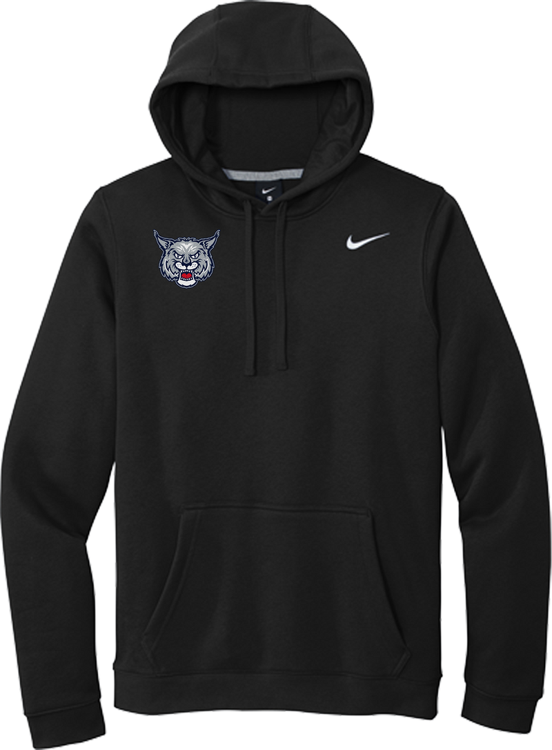 CT Bobcats Nike Club Fleece Pullover Hoodie