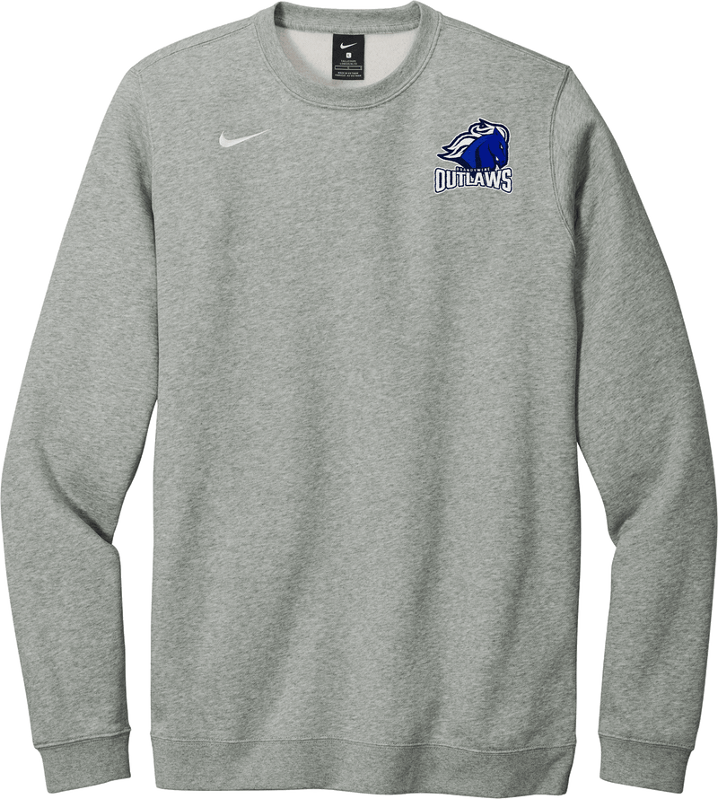 Brandywine Outlaws Nike Club Fleece Crew