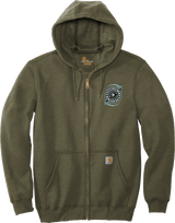 Brooklyn Aviators Carhartt Midweight Hooded Zip-Front Sweatshirt