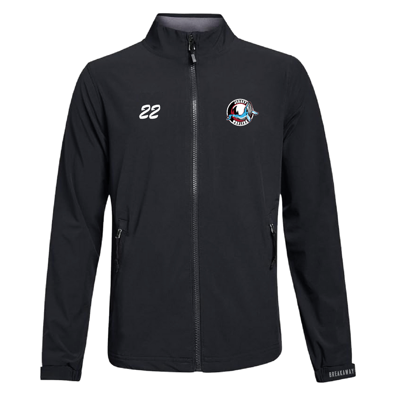 Adult Breakaway Lightweight Warm Up Jacket (Jersey Shore Whalers)