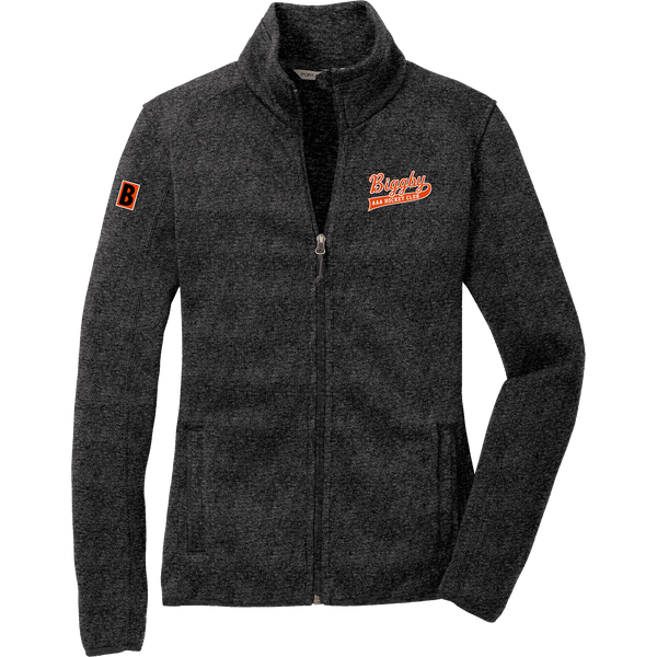 Biggby Coffee AAA Ladies Sweater Fleece Jacket