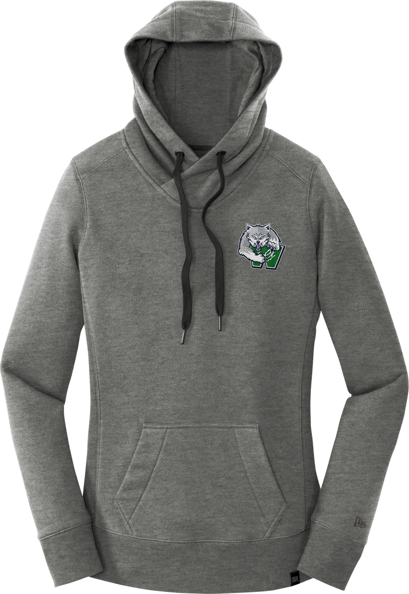 Woodbridge Wolfpack New Era Ladies French Terry Pullover Hoodie