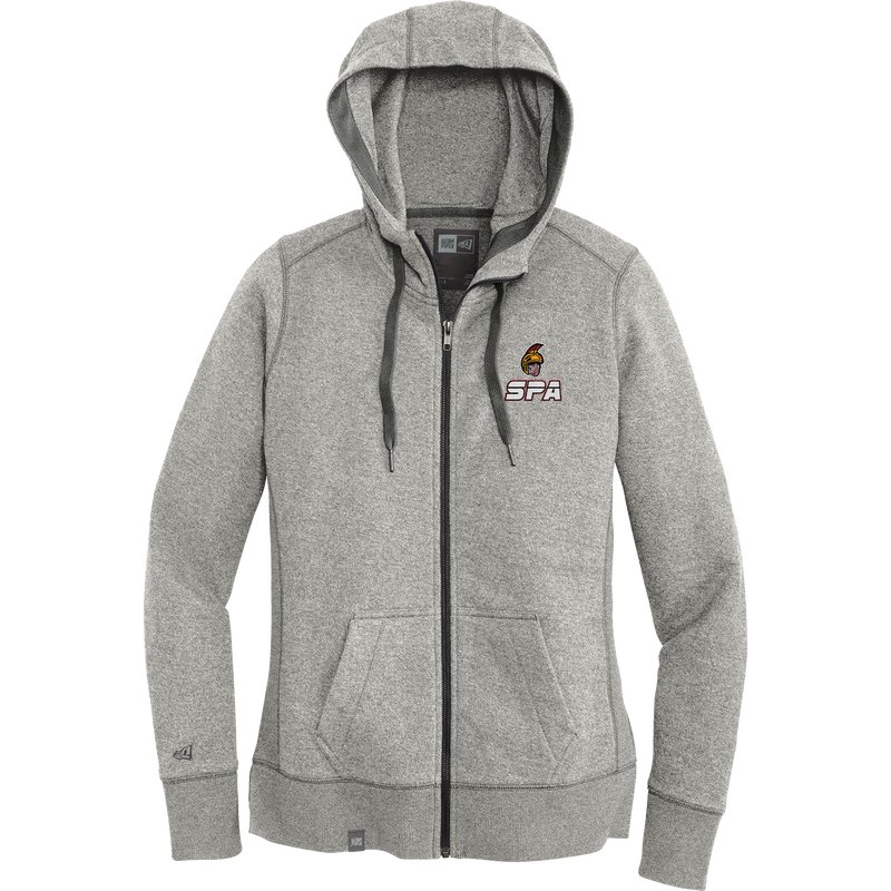 Seacoast Spartans (SPA) New Era Ladies French Terry Full-Zip Hoodie