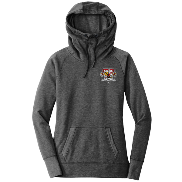 SOMD Lady Sabres New Era Ladies Tri-Blend Fleece Pullover Hoodie