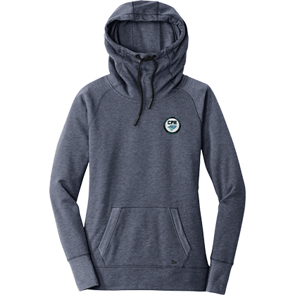 Carolina Premier Hockey New Era Ladies Tri-Blend Fleece Pullover Hoodie