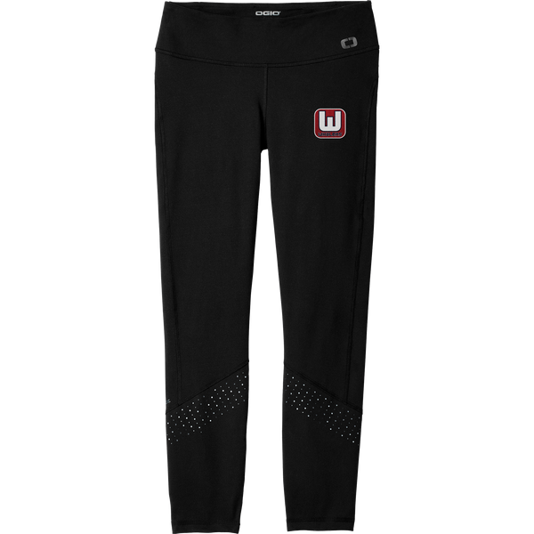 CT Whalers Tier 1 OGIO ENDURANCE Ladies Laser Tech Legging