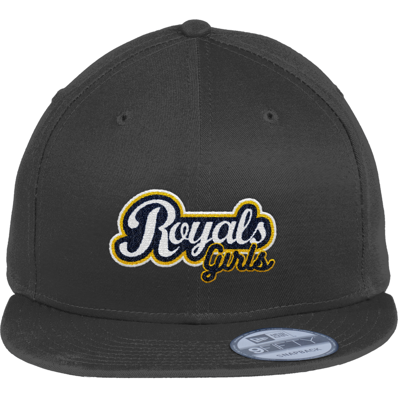 Royals Girls New Era Flat Bill Snapback Cap