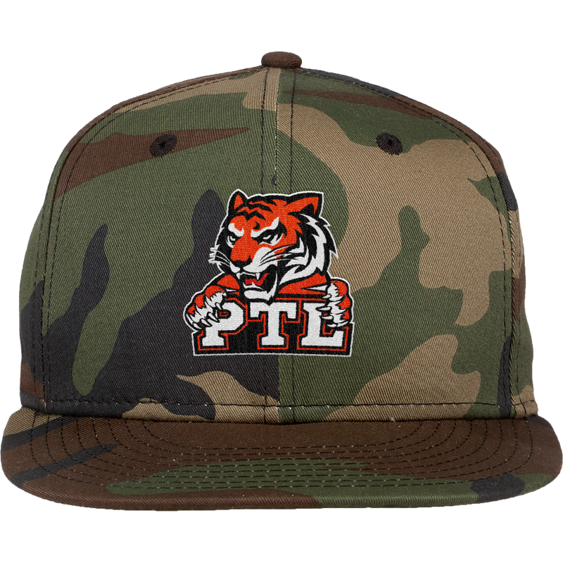 Princeton Tiger Lilies New Era Flat Bill Snapback Cap