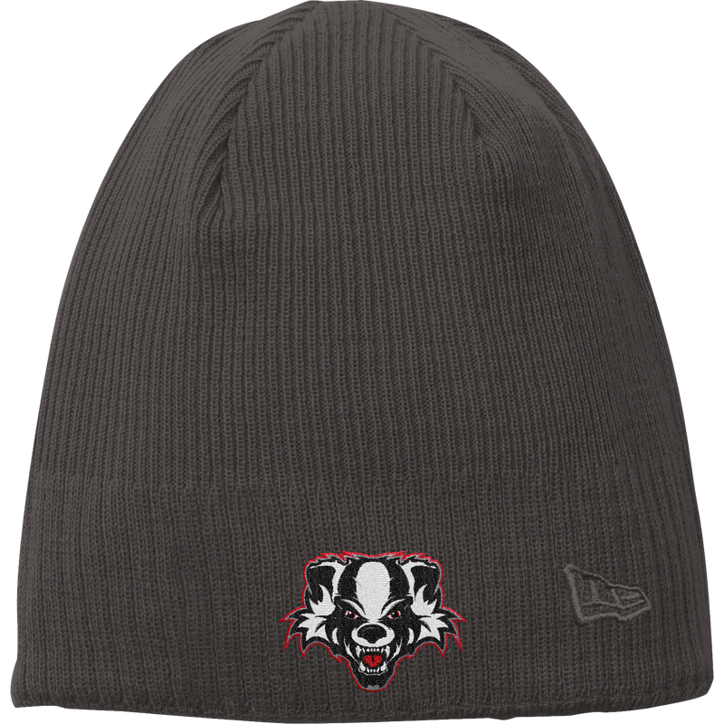 Scary Badgers New Era Knit Beanie