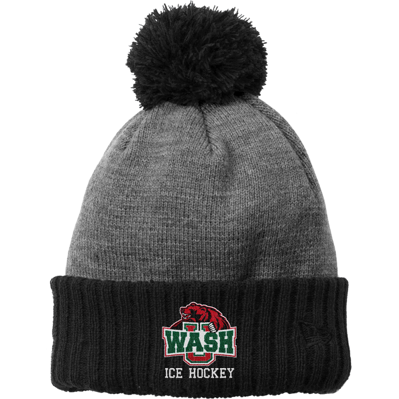 Wash U New Era Colorblock Cuffed Beanie