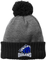 Brandywine Outlaws New Era Colorblock Cuffed Beanie