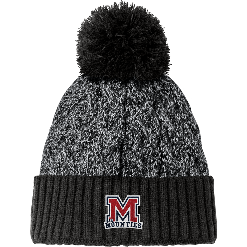 Jr. Mounties New Era Marled Knit Pom Beanie