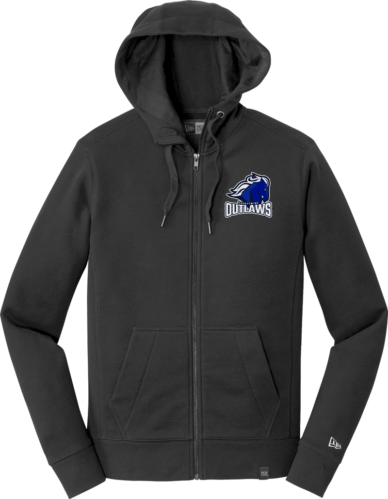 Brandywine Outlaws New Era French Terry Full-Zip Hoodie