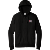 Jr. Mounties Nike Club Fleece Sleeve Swoosh Full-Zip Hoodie