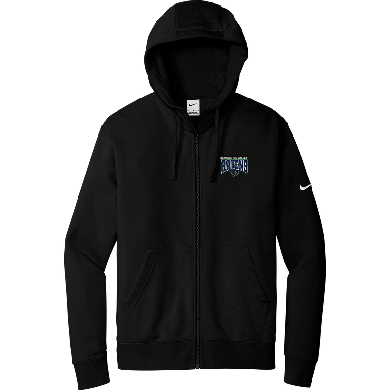 Kensington Valley Ravens Nike Club Fleece Sleeve Swoosh Full-Zip Hoodie