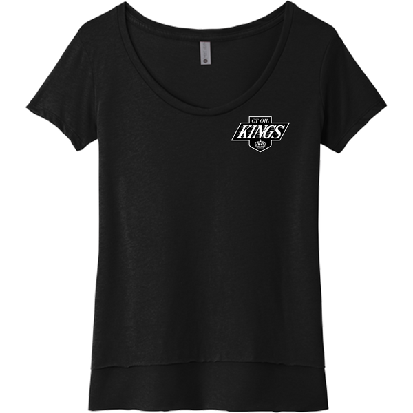 CT Oil Kings Womens Festival Scoop Neck Tee