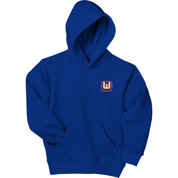 CT Whalers Tier 1 Youth EcoSmart Pullover Hooded Sweatshirt