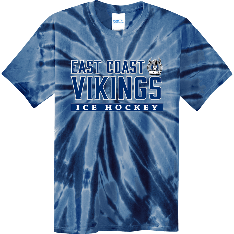 East Coast Vikings (Ladies) Youth Tie-Dye Tee