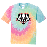 Scary Badgers Youth Tie-Dye Tee