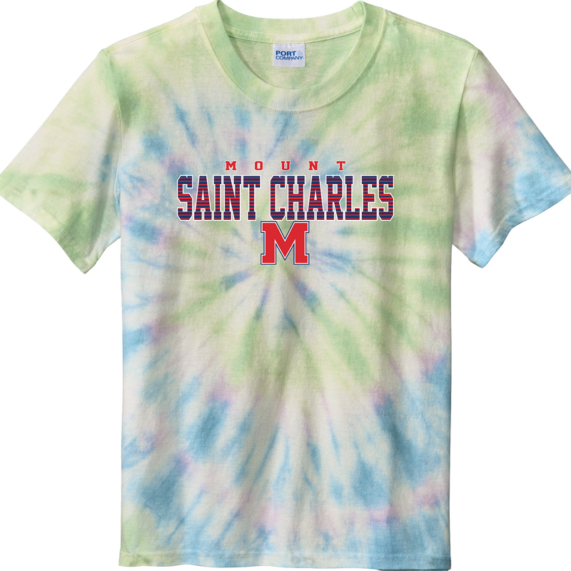 Mount St. Charles Youth Tie-Dye Tee