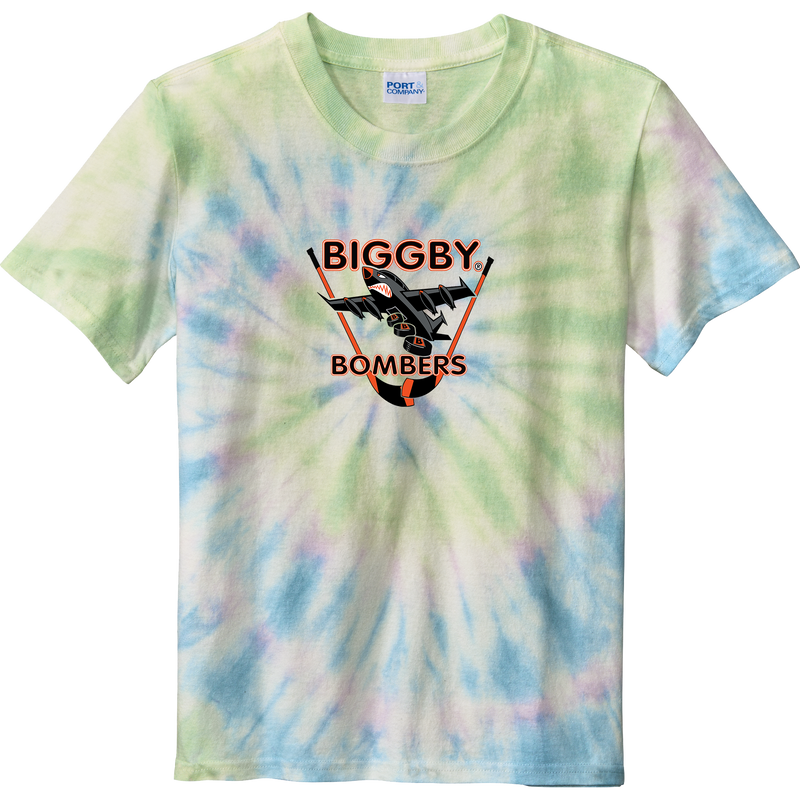 Biggby Bombers Youth Tie-Dye Tee