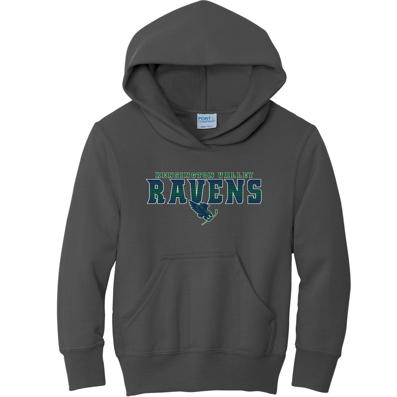 Kensington Valley Ravens Youth Core Fleece Pullover Hooded Sweatshirt