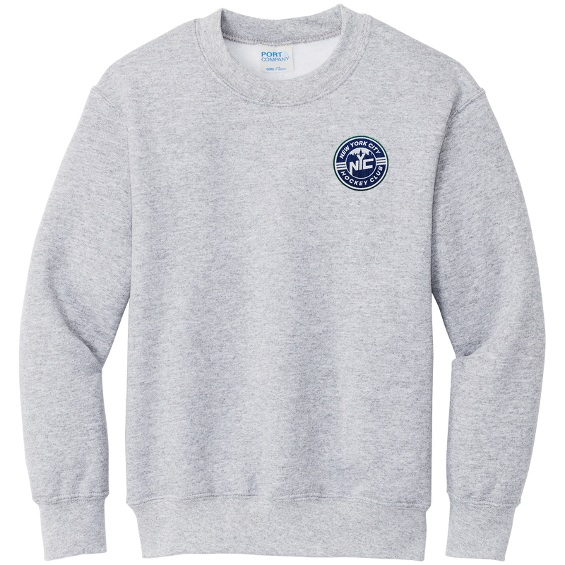 NYC Hockey Club Youth Core Fleece Crewneck Sweatshirt