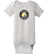 Upland Athletics Infant Short Sleeve Baby Rib Bodysuit