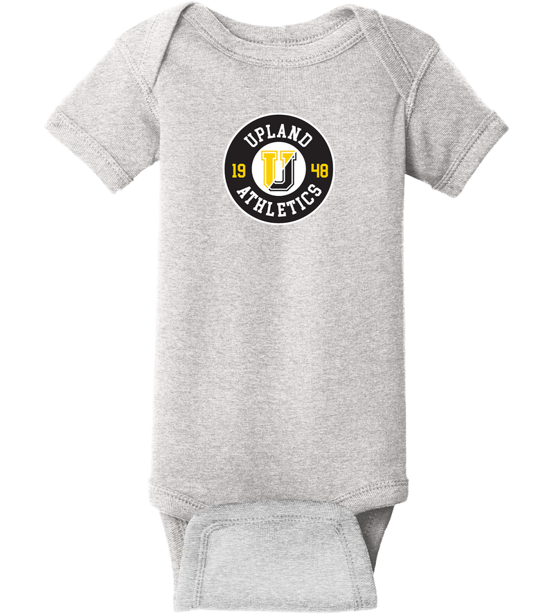 Upland Athletics Infant Short Sleeve Baby Rib Bodysuit