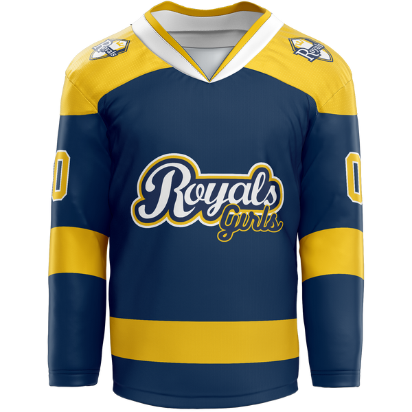 Royals Girls Adult Goalie Hybrid Jersey