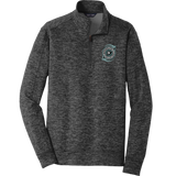 Brooklyn Aviators PosiCharge Electric Heather Fleece 1/4-Zip Pullover