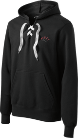 Benet Hockey Lace Up Pullover Hooded Sweatshirt