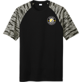 Upland Country Day School Drift Camo Colorblock Tee