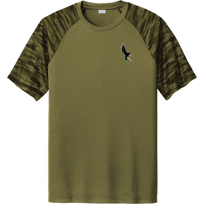 Wilmington Nighthawks Drift Camo Colorblock Tee