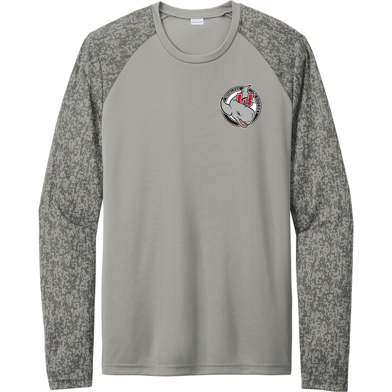 CT Whalers Tier 2 Long Sleeve Digi Camo Tee