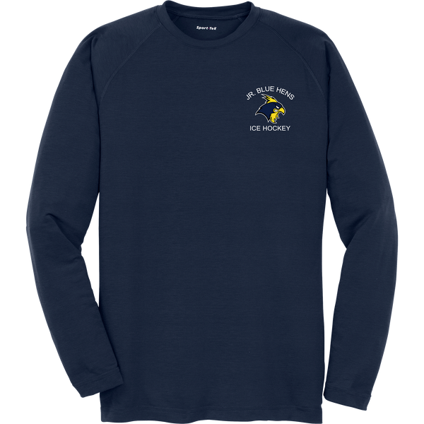 Delaware Jr. Blue Hens Long Sleeve Ultimate Performance Crew