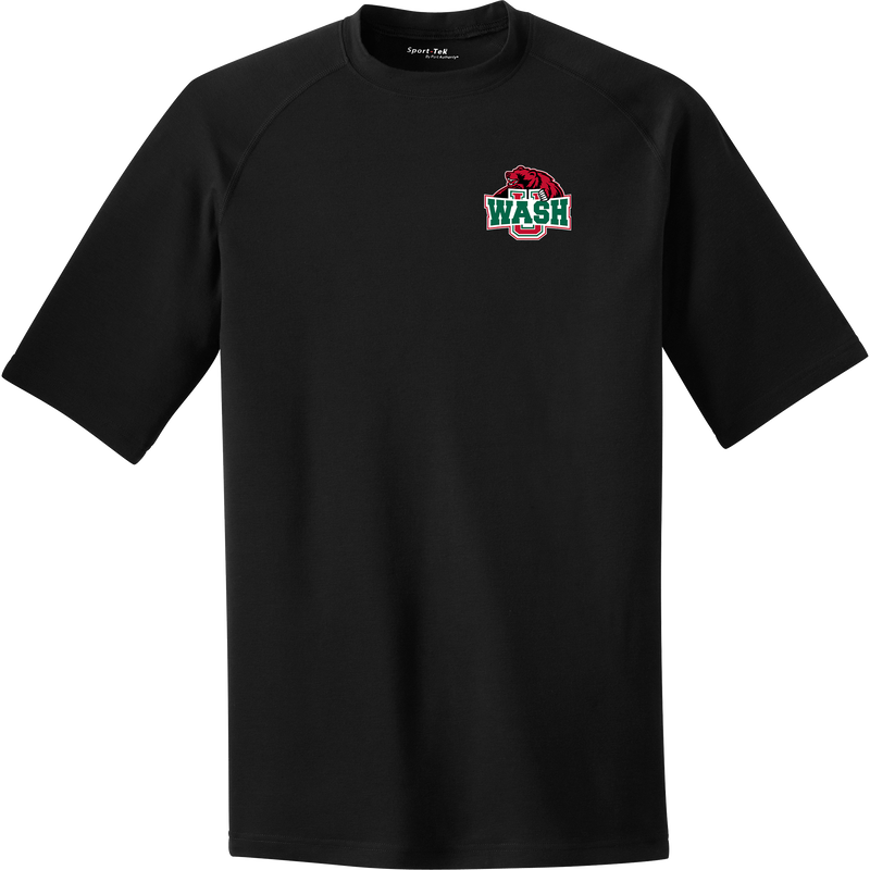 Wash U PosiCharge Tri-Blend Wicking Raglan Tee