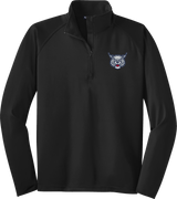 CT Bobcats Sport-Wick Stretch 1/4-Zip Pullover