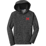 Mount St. Charles Youth PosiCharge Electric Heather Fleece Hooded Pullover