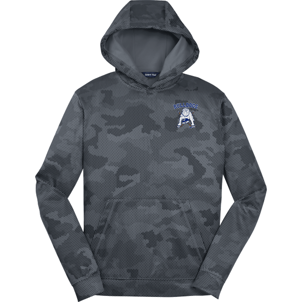 Chicago Bulldogs Youth Sport-Wick CamoHex Fleece Hooded Pullover