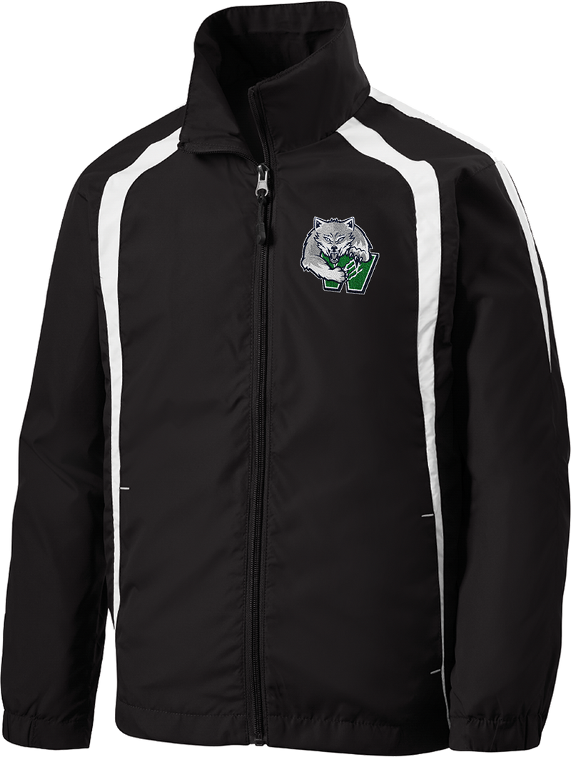 Woodbridge Wolfpack Youth Colorblock Raglan Jacket