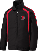 CT Bobcats Youth Colorblock Raglan Jacket